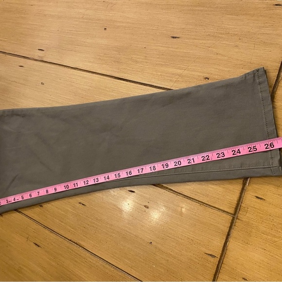 Wit & Wisdom Womens Army Khaki Green Elastic Ab Ankle New size 4 - Picture 8 of 12